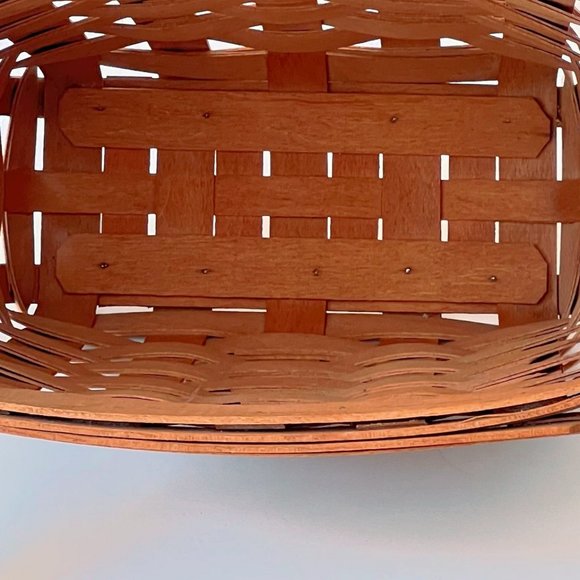 Longaberger Vintage Signed Limited Edition Basket, Rustic Farmhouse- 1990 - Picture 12 of 16